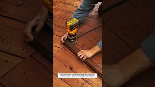 Perfect Deck Repair & Wood Routing Process | Satisfying Carpentry Work