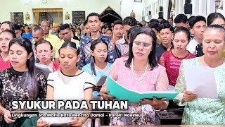 Download Lagu SYUKUR PADA TUHAN (MARTIN RUNI) LINGKUNGAN ST.MARIA RATU PENCINTA DAMAI #paroki #naesleu #kefamenanu MP3 Download Lagu SYUKUR PADA TUHAN (MARTIN RUNI) LINGKUNGAN ST.MARIA RATU PENCINTA DAMAI #paroki #naesleu #kefamenanu MP3