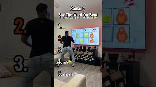 Ranking Say The Word On Beat #unexpected