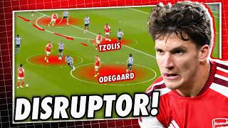 How Tzolis' ‘hokey-cokey’ tactic has transformed Arsenal already