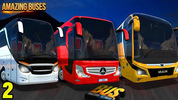 Best Bus Game Mobile Bus Simulator : Ultimate Android ios Gameplay Part 2