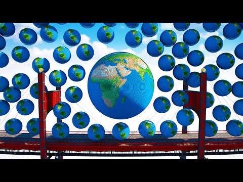 100 Earths vs Dynamic Bridge | Teardown
