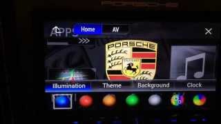 Pioner AVIC-8000NEX Porsche 997 Cayman Boxster Carrera Cayenne How To Load Boot Screen