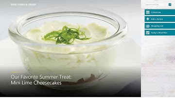 Windows 8.1 App First Look - Bing Food & Drink