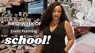 going back to school in my 30's! + my first week