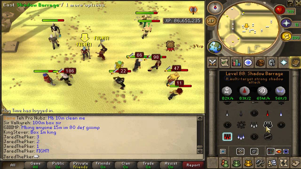 Runescape Staking Video With Live Commentary Video 29/ Update Bank Video - JaredThePker -