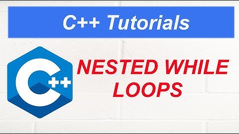 Nested While Loops in C++ #18 in Urdu/Hindi || Nested while Loop