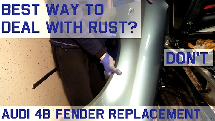 🔩 [Audi 4B/C5] Replacing a Rusty Fender