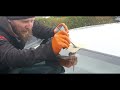 kia veng rust on the terry glass removed by painting