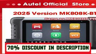 A must-have product! Autel MaxiCOM MK808KBT PRO Diagnostic Tools MK808KBT OBD2 Scanner Code Reader