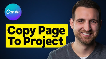 Hoe kopieer je een pagina naar een ander project in Canva?