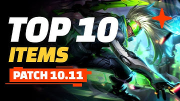 Top 10 Items - Teamfight Tactics Patch 10.11