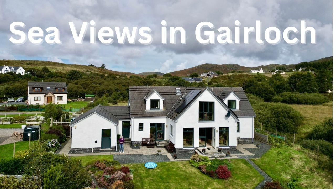 Потрясающий вид на море в Гэрлохе - Семейный дом с 3-4 спальнями - 440 000 фунтов стерлингов