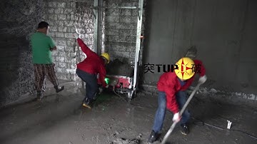 TUPO8 Automatic rendering machineworking in Zhuhai