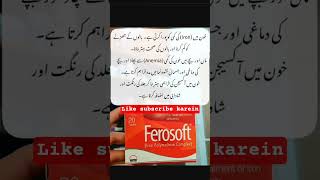Ferosoft Capsule – Iron Supplement for Weakness, Anemia &amp; Energy Boost 💊