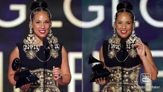 Alicia Keys Wins Dr. Dre's Global Impact Award @ The Grammy Awards 2025 🇺🇸