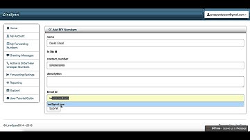 How to use Linespan numbers Voicemail feature for creating PVA