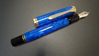 Pelikan Souveran M800 Blue o Blue  / Ink Edelstein Tanzanite