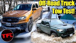 What's the Best Off-Road Truck for Towing? Tacoma vs Colorado vs Ranger vs Gladiator