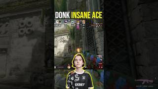 Donk shows no mercy! ace on faceit 🔥#cs2 #csgo #gamingshorts #donk #faceit