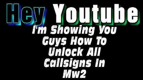 How To Unlock All Titles and Emblems in Mw2