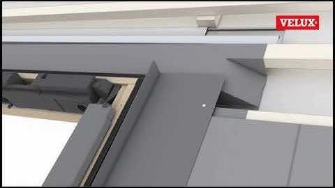 VELUX recessed slate flashing EDN