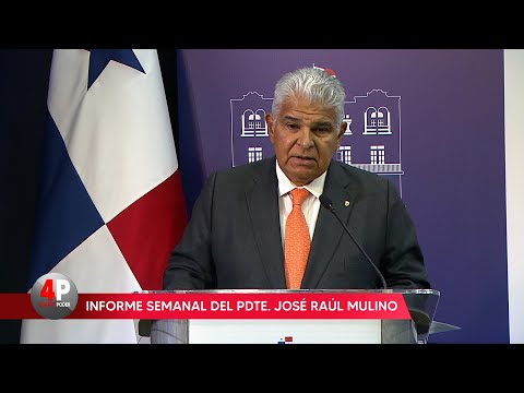Conferencia de prensa del presidente José Raúl Mulino: 31 de octubre de 2024