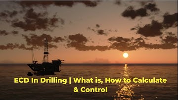 Drilling Manual | Equivalent Circulating Density (ECD) in Drilling