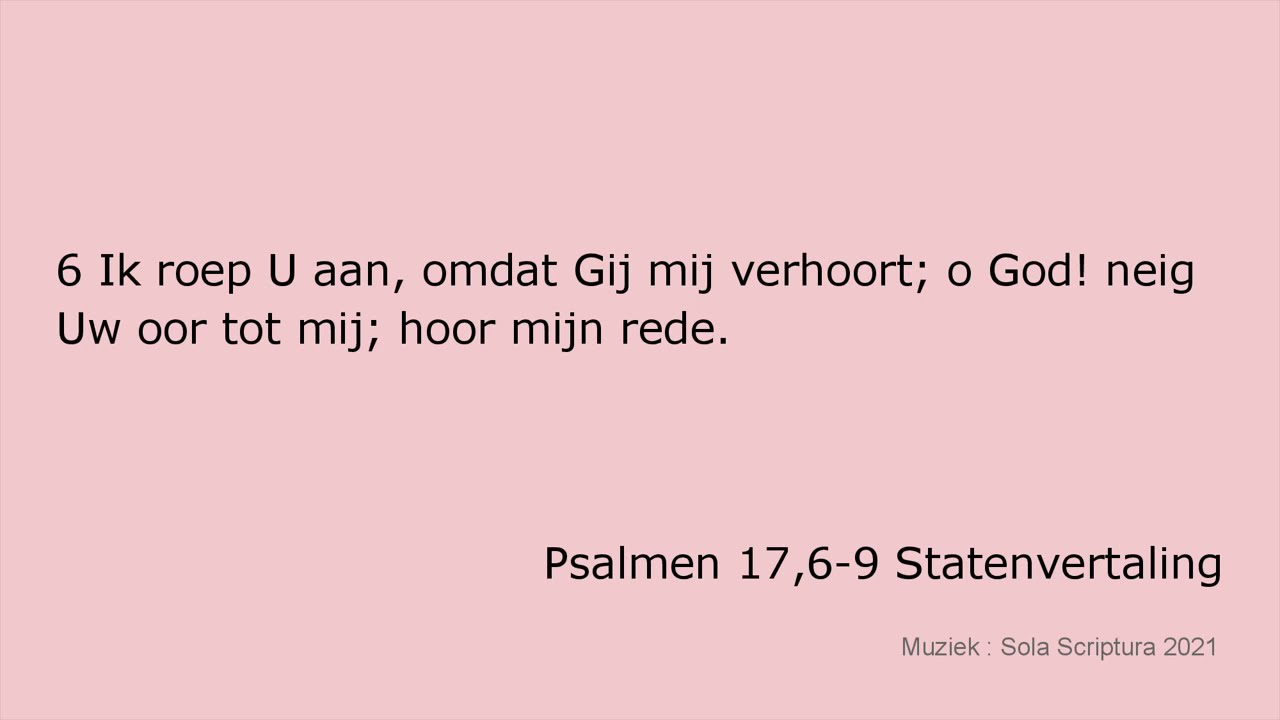 Psalm 17 6 9 Kjv Psalm 17 6 9 Kjv