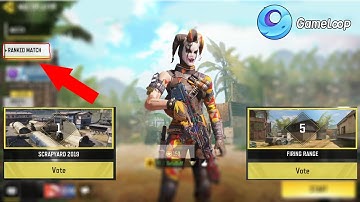 HOW TO START CODM MP RANKED MATCH IN GAMELOOP EMULATOR