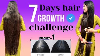 Day-1 |  7 days hair growth challenge | hair growth transformation अब आपके भी बाल होगे मजबूत #hair screenshot 5