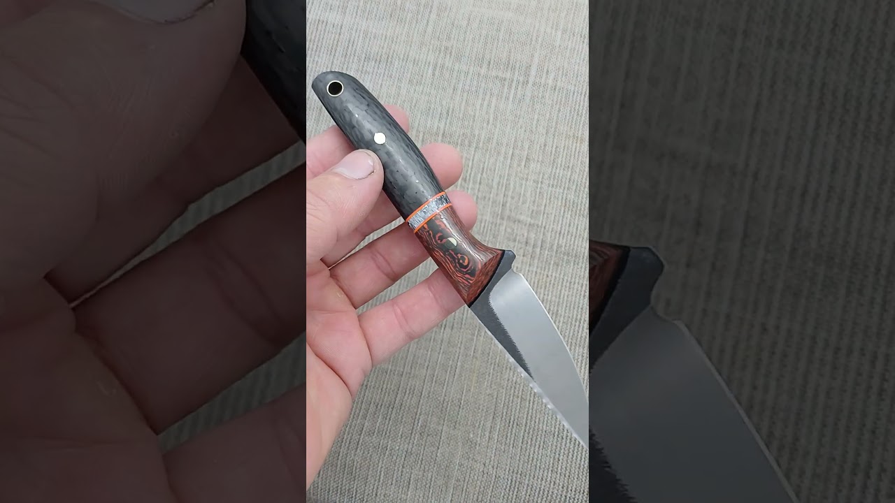 Everyday carry knife. Elmax fatcarbon