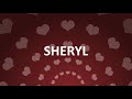 HAPPY BIRTHDAY SHERYL