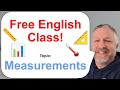Lets learn english topic measurements 