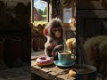 a cute little monkey. #shorts