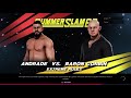 Andrade Cien Almas VS Baron Corbin | WWE 2K20