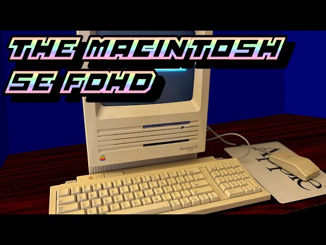 The Macintosh SE FDHD - YouTube