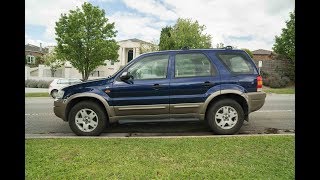 2004 Ford Escape ZB XLT Blue 4 Speed Automatic Wagon