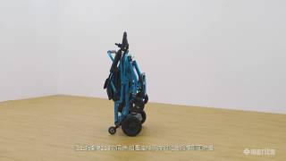 【美利馳行動輔具】 P113 可收折式電動輪椅