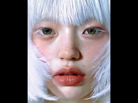 AI 영상 외주 크리에이터 sukeee의 작업 「Her metamorphosis.」 장면