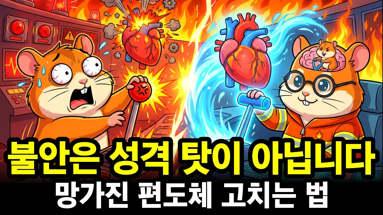 불안은 성격 탓이 아닙니다 망가진 당신의 편도체를 고치는 유일한 방법