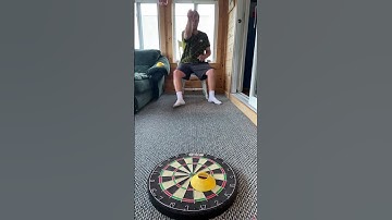 Cone And Dart Trick Shot #trickshot