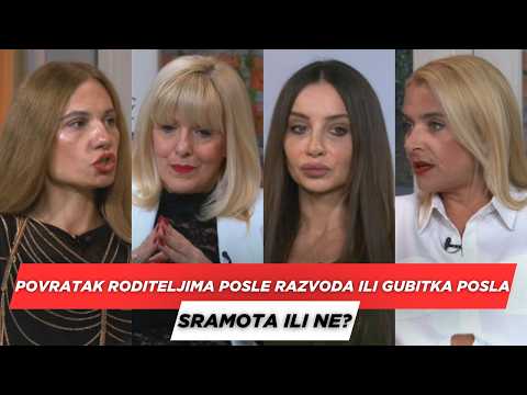 POSLE RUCKA - Da li je sramota vratiti se roditeljima posle razvoda ili gubitka posla?