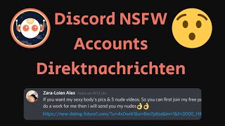 Schutz Gegen Nsfw Direkt Nachrichten Porn Accounts Auf Discord 270920 - Tutorial Deutsch