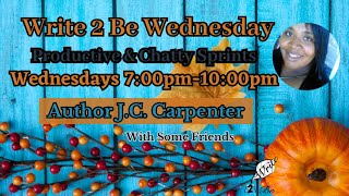 Write 2 Be Wednesday Productive & Chatty Sprints