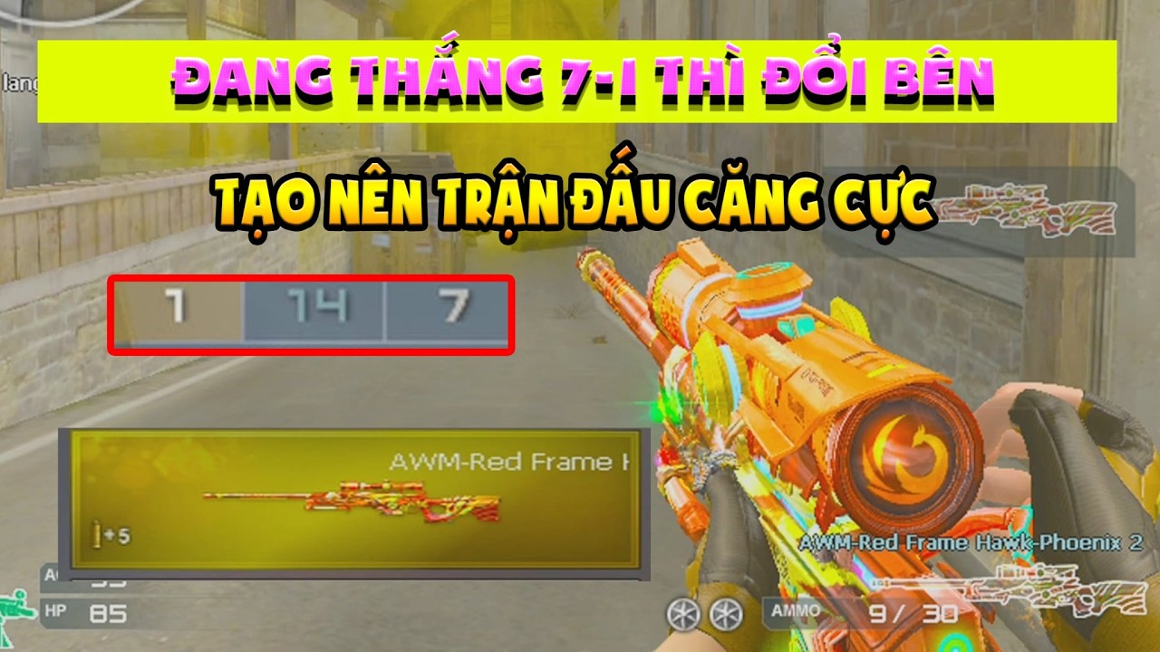 ► Đáng win 7-1 thì đổi bên - Tạo nên trận đấu siêu căng cực