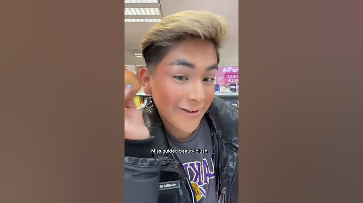 Doing my makeup for free until I get caught… in Superdrug 😬