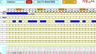 Crew Rostering