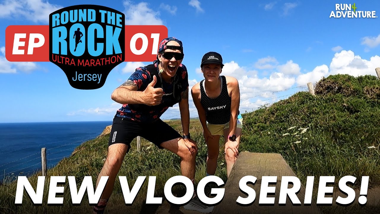 Stunning North Cliffs training run | ROUND THE ROCK Jersey Vlog Series EP01 | Run4Adventure