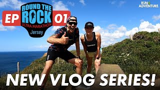 Stunning North Cliffs training run | ROUND THE ROCK Jersey Vlog Series EP01 | Run4Adventure